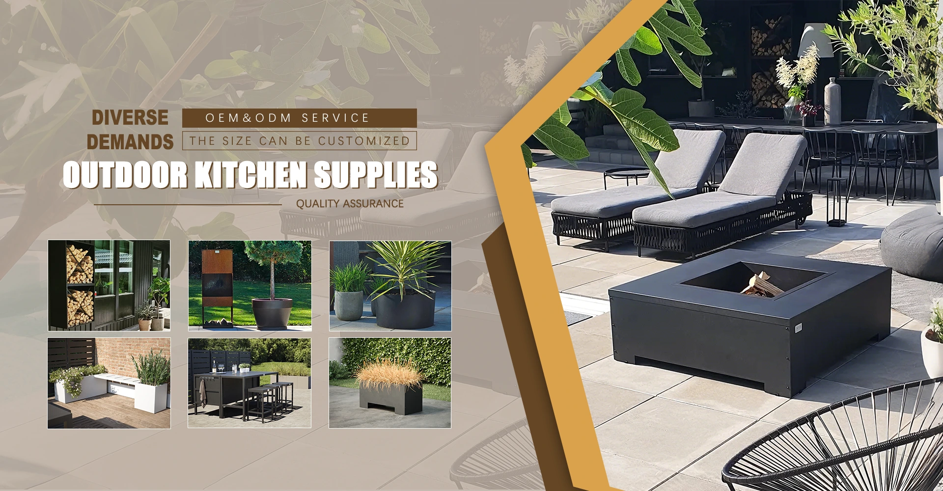 Nhà sản xuất đồ dùng nhà bếp ngoài trời Trung Quốc